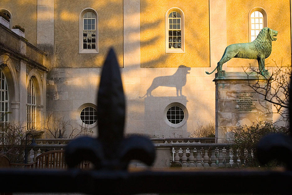 Courtyard, Minda Gunzburg Center European Studies, Harvard